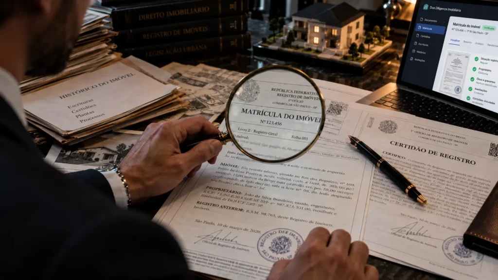 O Erro na Matrícula do Imóvel – Due Diligence e Riscos